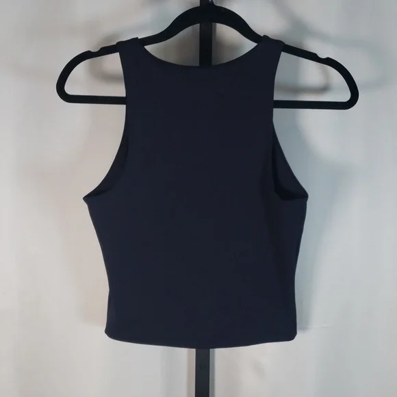 Express Dark Navy Blue Body Contour Tank Top SZ M - NWT - Picture 5 of 8